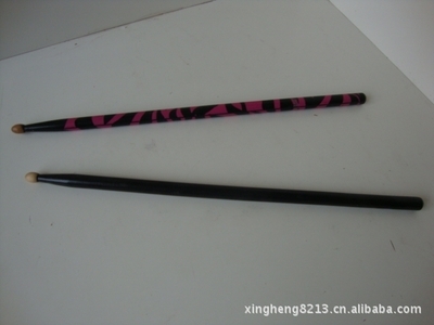 【供應(yīng)木制鼓棒 木制印刷LOGO鼓棒 貼紙鼓棒加工 櫸木鼓棒加工】價(jià)格,廠家,圖片,樂器配件,惠州市惠陽區(qū)秋長億兆工藝品廠-